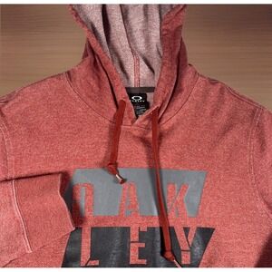 Oakley Lightweight Hoodie Men L Regular Fit Sweatshirt Graphic Print Pocket